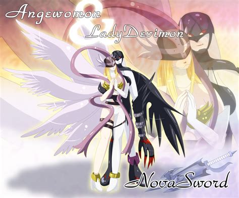 ladydevimon angewomon|LadyDevimon .